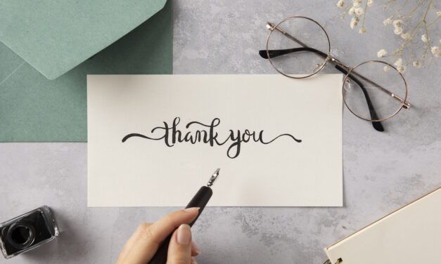 5 consejos para escribir notas de agradecimiento significativas